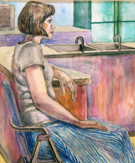 海辺のキッチン