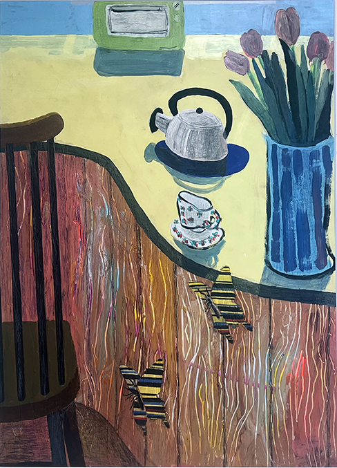 ロッヂのテーブル