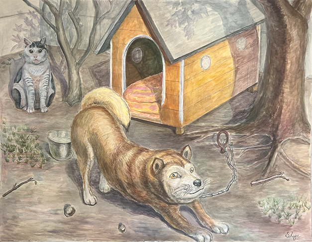 準備完了☆散歩へGO！